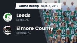Recap: Leeds  vs. Elmore County  2019