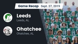 Recap: Leeds  vs. Ohatchee  2019