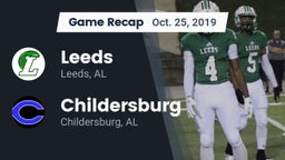 Recap: Leeds  vs. Childersburg  2019