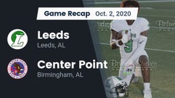 Recap: Leeds  vs. Center Point  2020