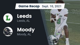 Recap: Leeds  vs. Moody  2021