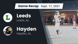 Recap: Leeds  vs. Hayden  2021