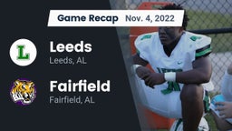 Recap: Leeds  vs. Fairfield  2022
