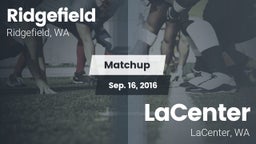 Matchup: Ridgefield vs. LaCenter  2016