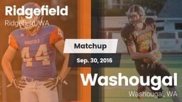 Matchup: Ridgefield vs. Washougal  2016