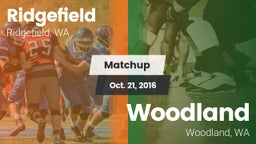 Matchup: Ridgefield vs. Woodland  2016