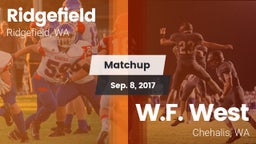 Matchup: Ridgefield vs. W.F. West  2017