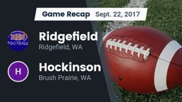 Recap: Ridgefield  vs. Hockinson  2017