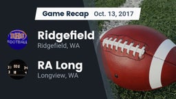 Recap: Ridgefield  vs. RA Long  2017