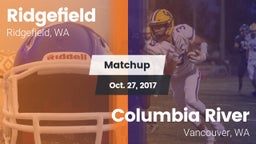 Matchup: Ridgefield vs. Columbia River  2017