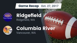 Recap: Ridgefield  vs. Columbia River  2017