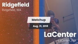 Matchup: Ridgefield vs. LaCenter  2018