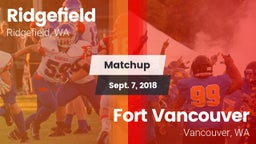 Matchup: Ridgefield vs. Fort Vancouver  2018