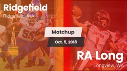 Matchup: Ridgefield vs. RA Long  2018