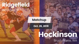 Matchup: Ridgefield vs. Hockinson  2018