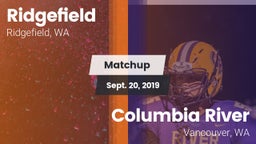 Matchup: Ridgefield vs. Columbia River  2019