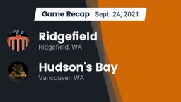 Recap: Ridgefield  vs. Hudson's Bay  2021