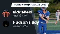Recap: Ridgefield  vs. Hudson's Bay  2022