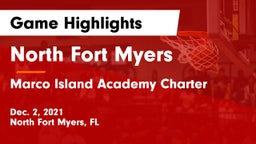 North Fort Myers  vs Marco Island Academy Charter  Game Highlights - Dec. 2, 2021