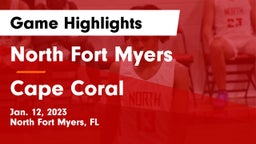 North Fort Myers  vs Cape Coral  Game Highlights - Jan. 12, 2023