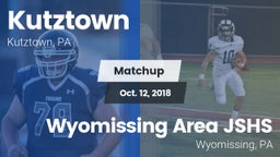 Matchup: Kutztown vs. Wyomissing Area JSHS 2018