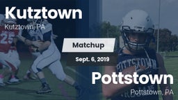 Matchup: Kutztown vs. Pottstown  2019