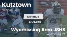Matchup: Kutztown vs. Wyomissing Area JSHS 2019