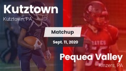 Matchup: Kutztown vs. Pequea Valley  2020