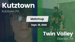 Matchup: Kutztown vs. Twin Valley  2020