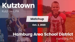 Matchup: Kutztown vs. Hamburg Area School District 2020