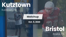Matchup: Kutztown vs. Bristol  2020