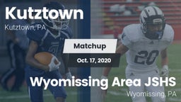 Matchup: Kutztown vs. Wyomissing Area JSHS 2020