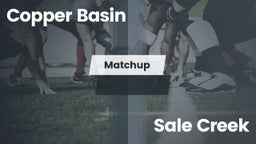 Matchup: Copper Basin vs. Sale Creek  2016
