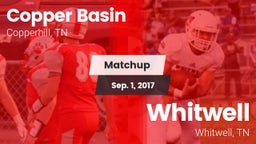 Matchup: Copper Basin vs. Whitwell  2017