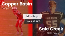 Matchup: Copper Basin vs. Sale Creek  2017