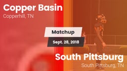 Matchup: Copper Basin vs. South Pittsburg  2018