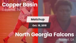 Matchup: Copper Basin vs. North Georgia Falcons 2018