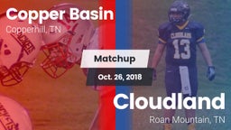 Matchup: Copper Basin vs. Cloudland  2018