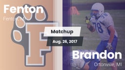 Matchup: Fenton vs. Brandon  2017