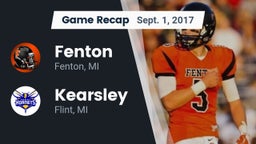 Recap: Fenton  vs. Kearsley  2017