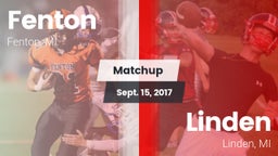 Matchup: Fenton vs. Linden  2017
