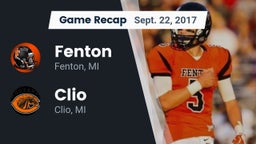 Recap: Fenton  vs. Clio  2017