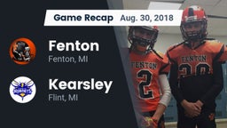 Recap: Fenton  vs. Kearsley  2018