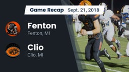 Recap: Fenton  vs. Clio  2018