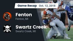 Recap: Fenton  vs. Swartz Creek  2018