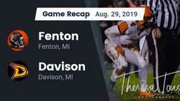 Recap: Fenton  vs. Davison  2019