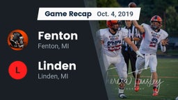 Recap: Fenton  vs. Linden  2019