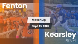 Matchup: Fenton vs. Kearsley  2020