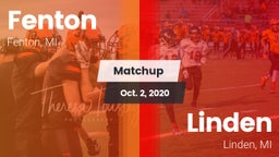 Matchup: Fenton vs. Linden  2020