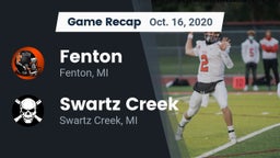 Recap: Fenton  vs. Swartz Creek  2020